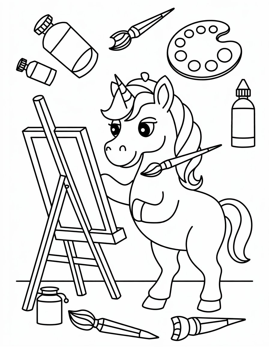Artist Unicorn